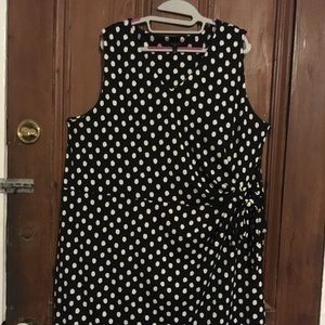 Black and White Polkadot dress by Talbots